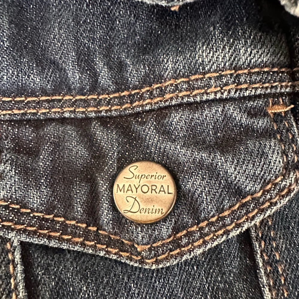 Little girls Jean lined jacket 4T - Picture 6 of 6